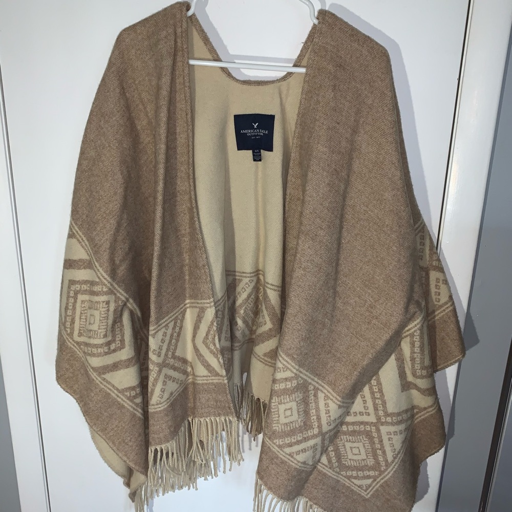 American Eagle Poncho